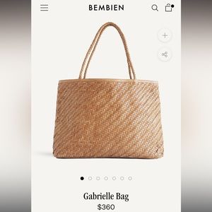 Bembien Gabrielle Tote Bag in Caramel